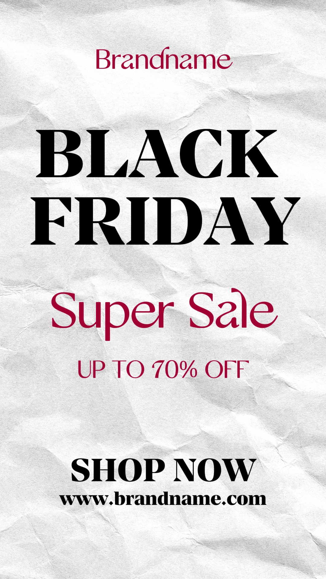 Black Friday Poster 