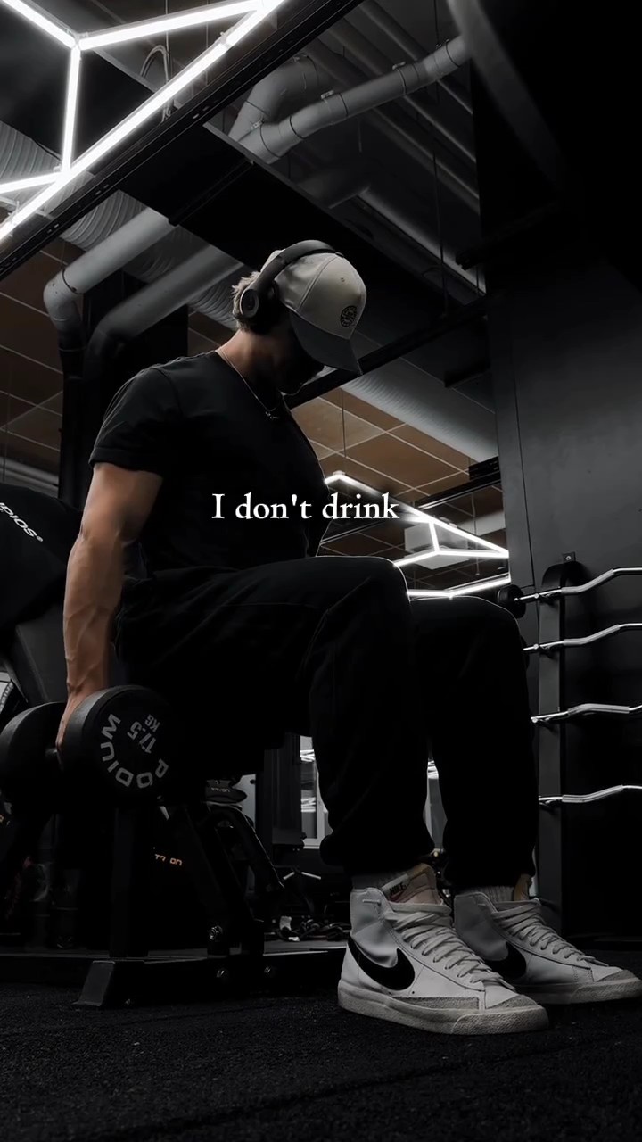 I don't drink smoke 