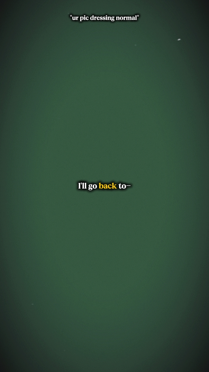 I'll go black to-