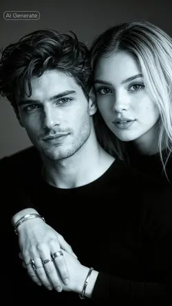 BnW Couple Potrait