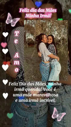 dia das mães irmã