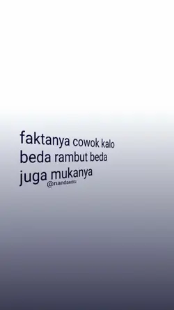 faktanya cowok