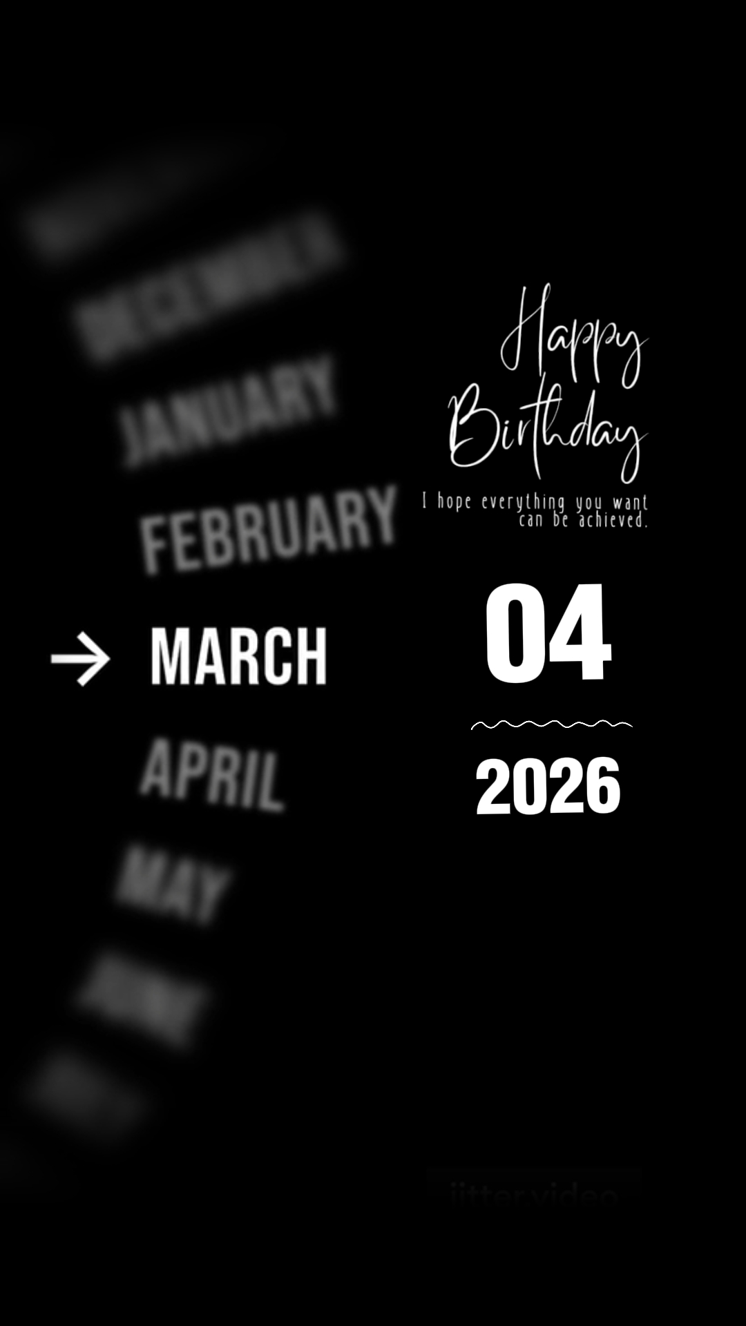 BDAY LOVE 4 MARCH