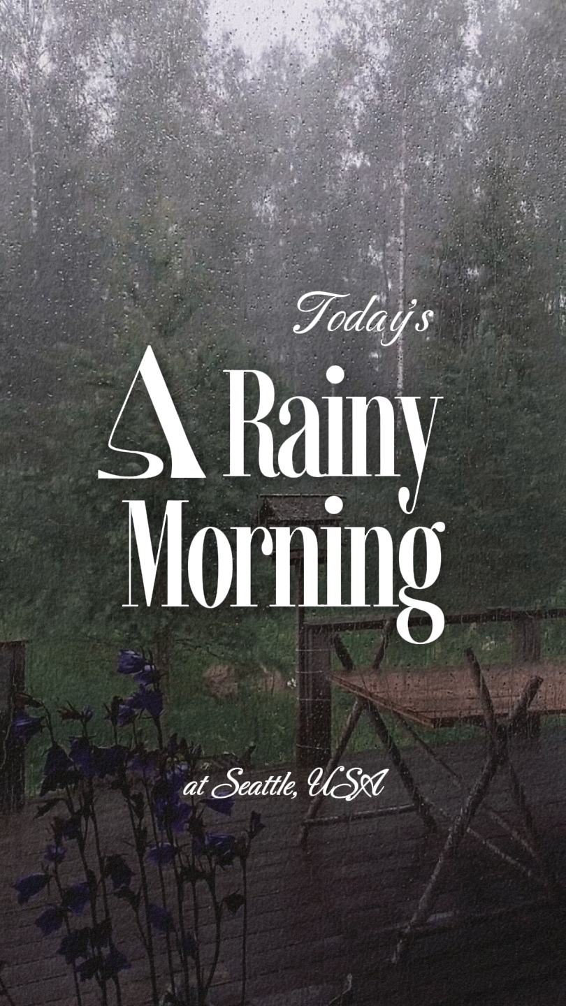 Regnerischer Morgen
