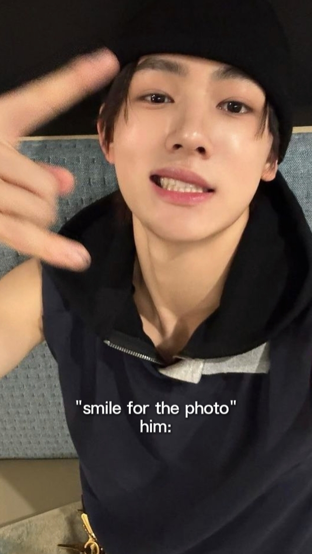 Sorriso para foto