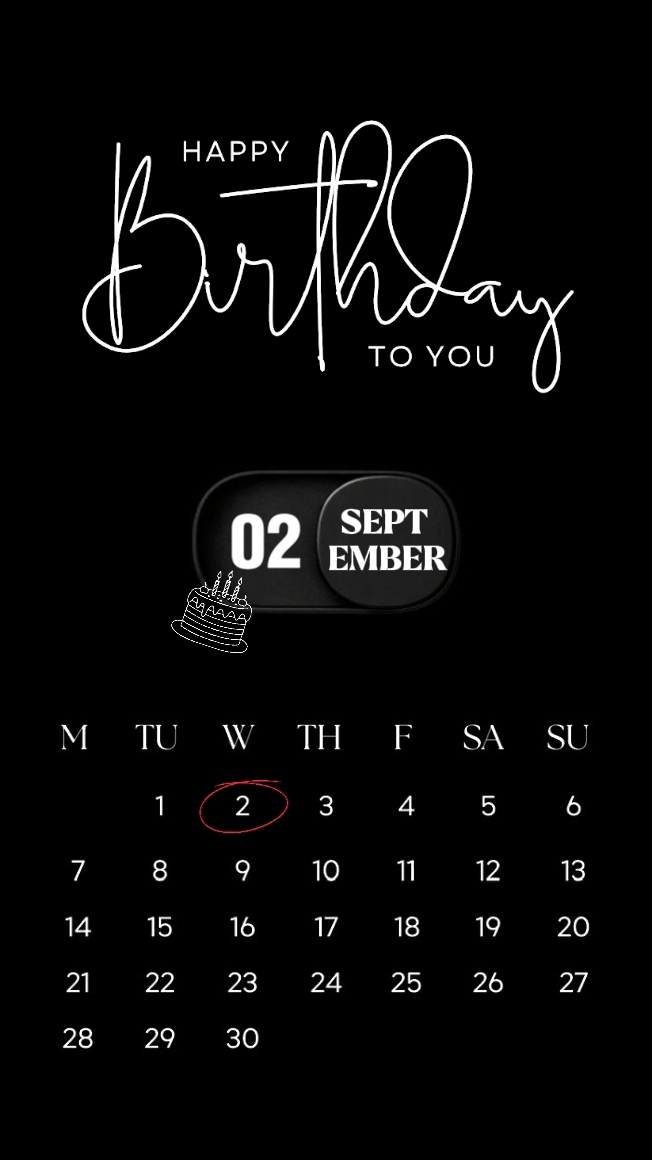 HBD LOVE 02 SEPT