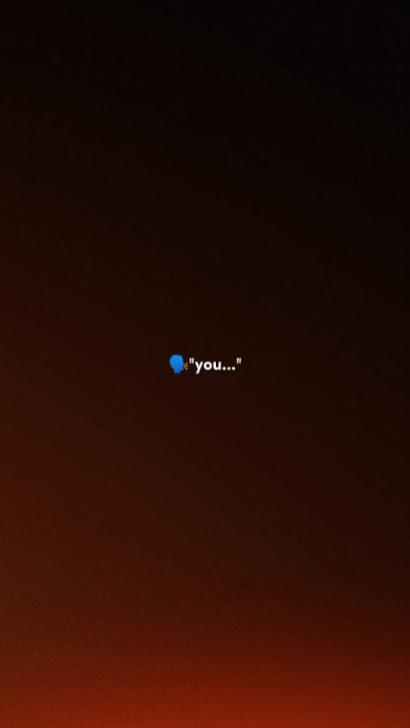 you
