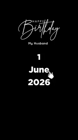 HBD HUSBAND 1 JUNE