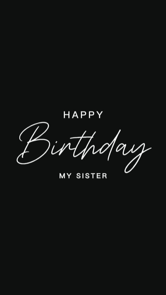 Happy Birthday 