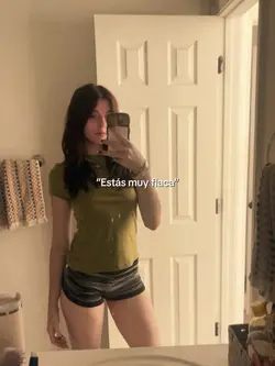 Estás muy flaca