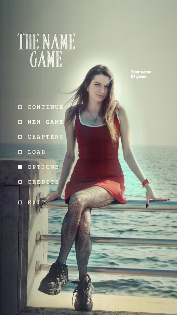 Menu screen 