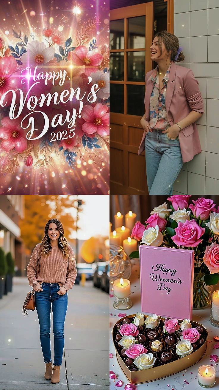 GLÜCKLICHER FRAUENTAG 