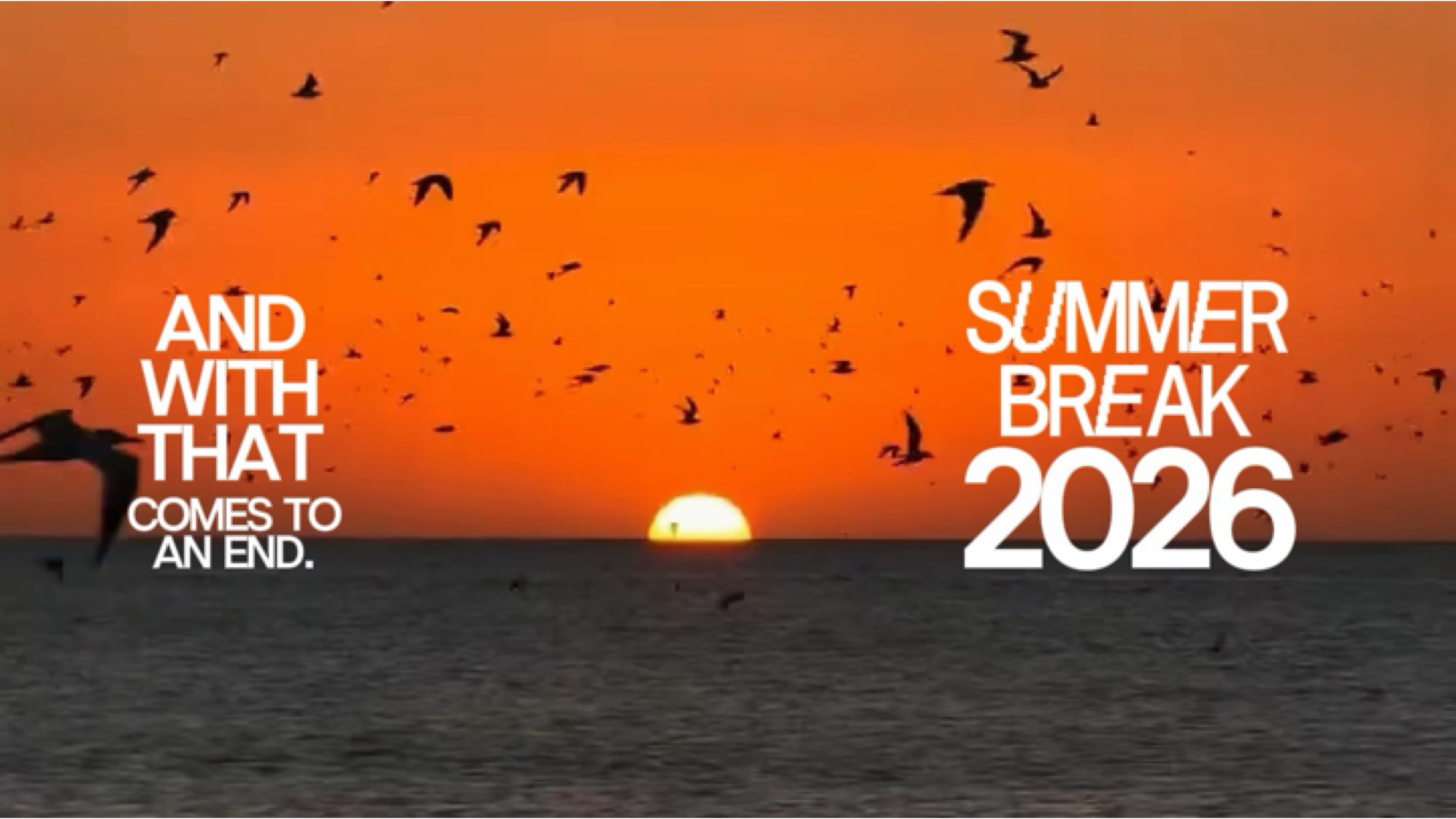 End of summer 2026