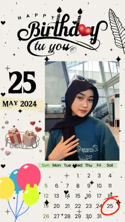 Ultah 25 May 