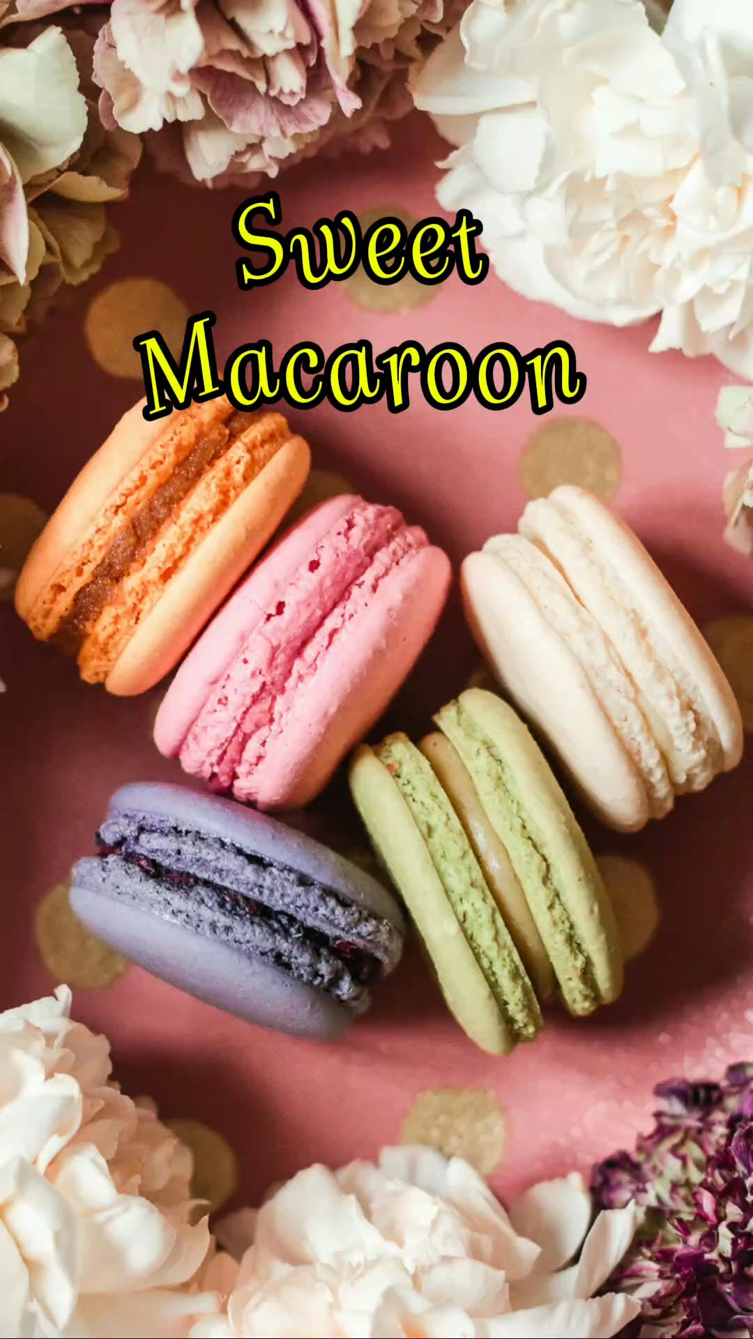 Macaroon de comida