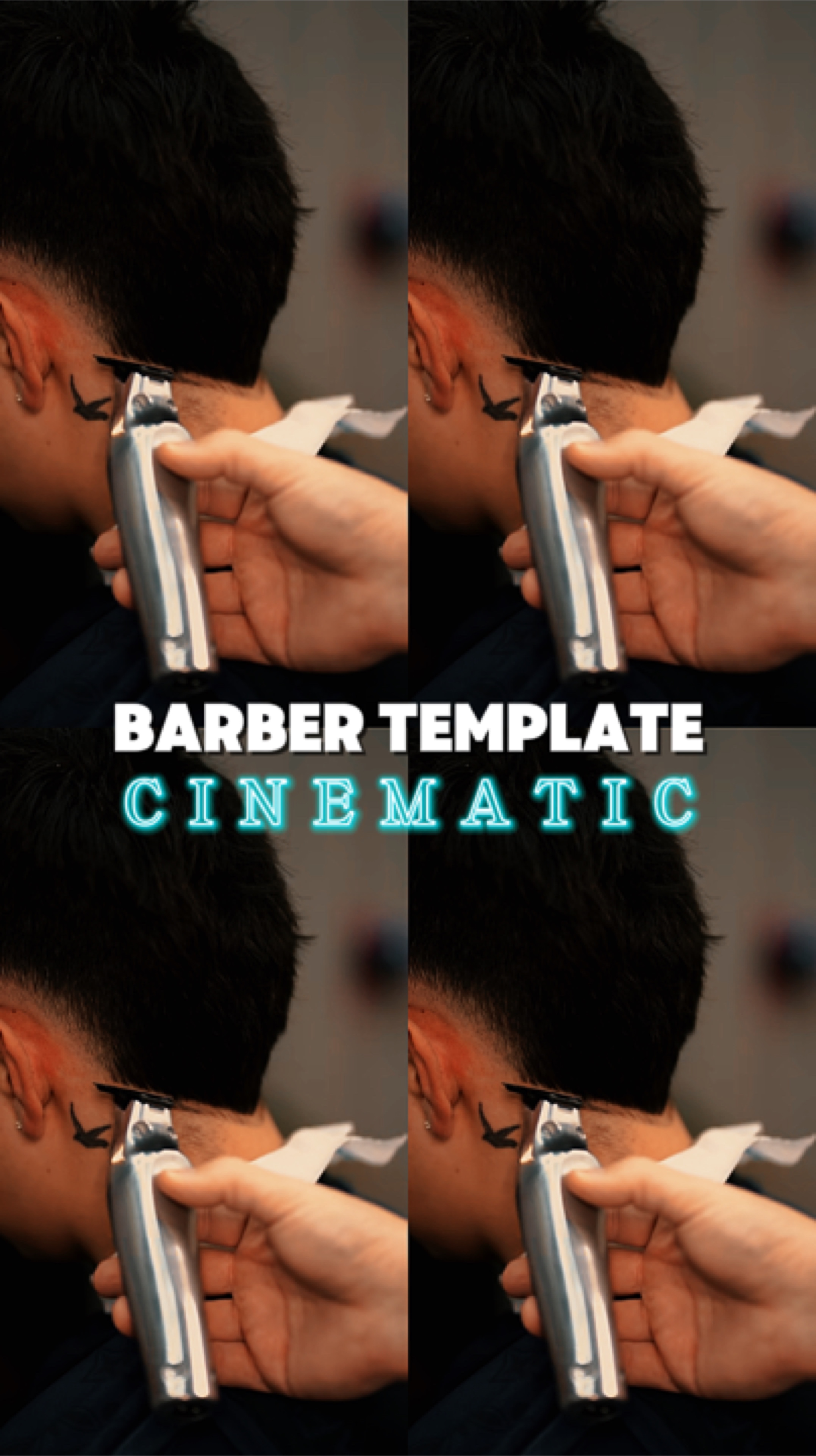 Plantilla de barbero # 4
