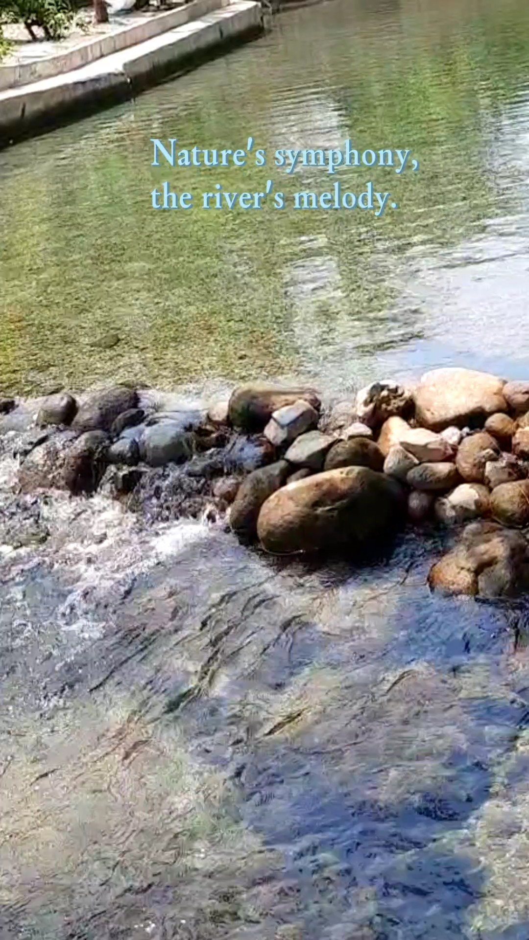 River 
Flowing Water