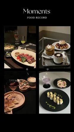 美食探険の興奮を感じる