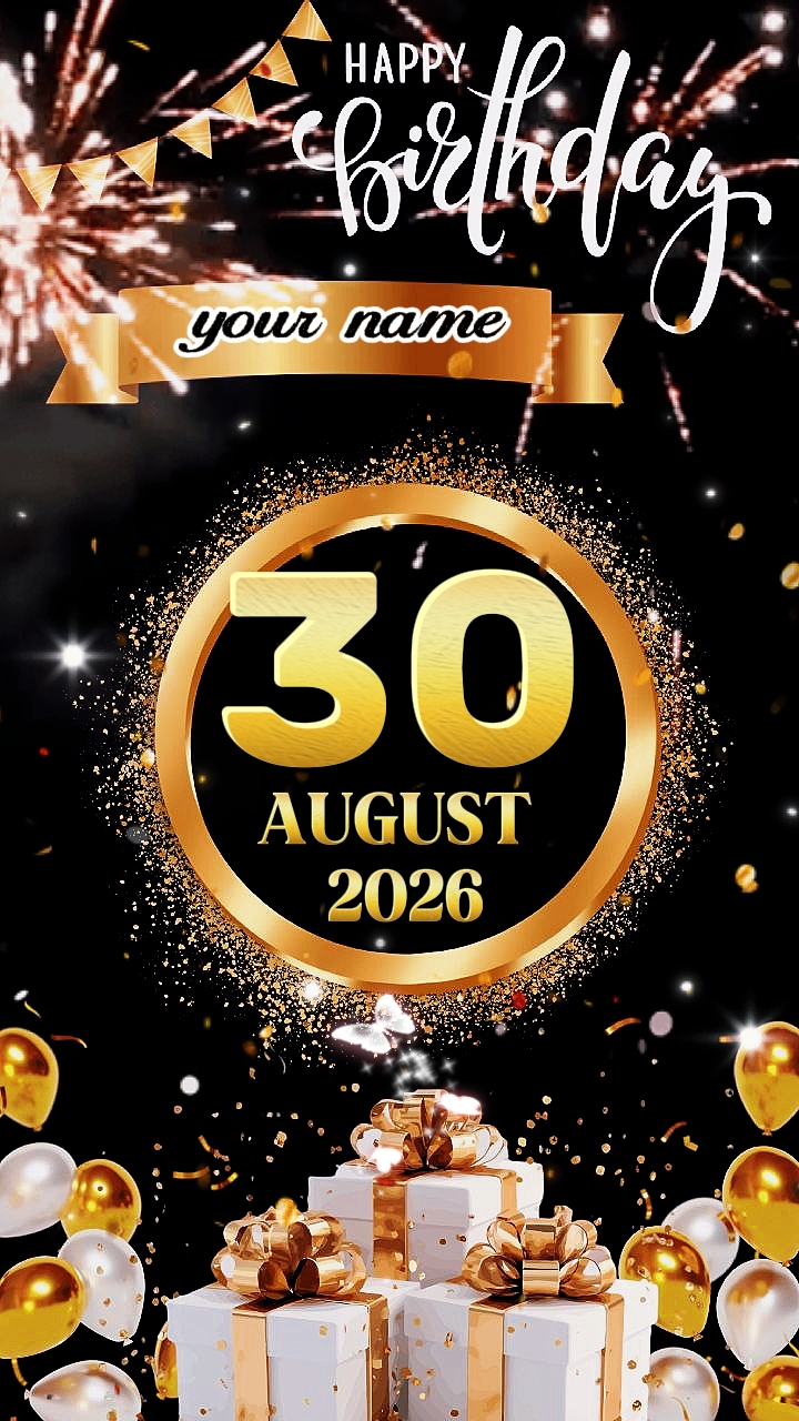 HBD 30 Agustus 2026