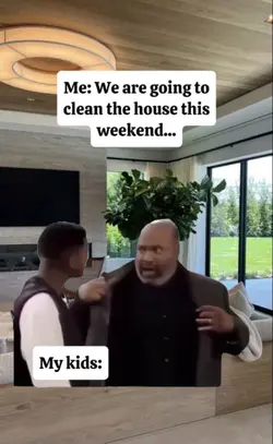 going to clean house