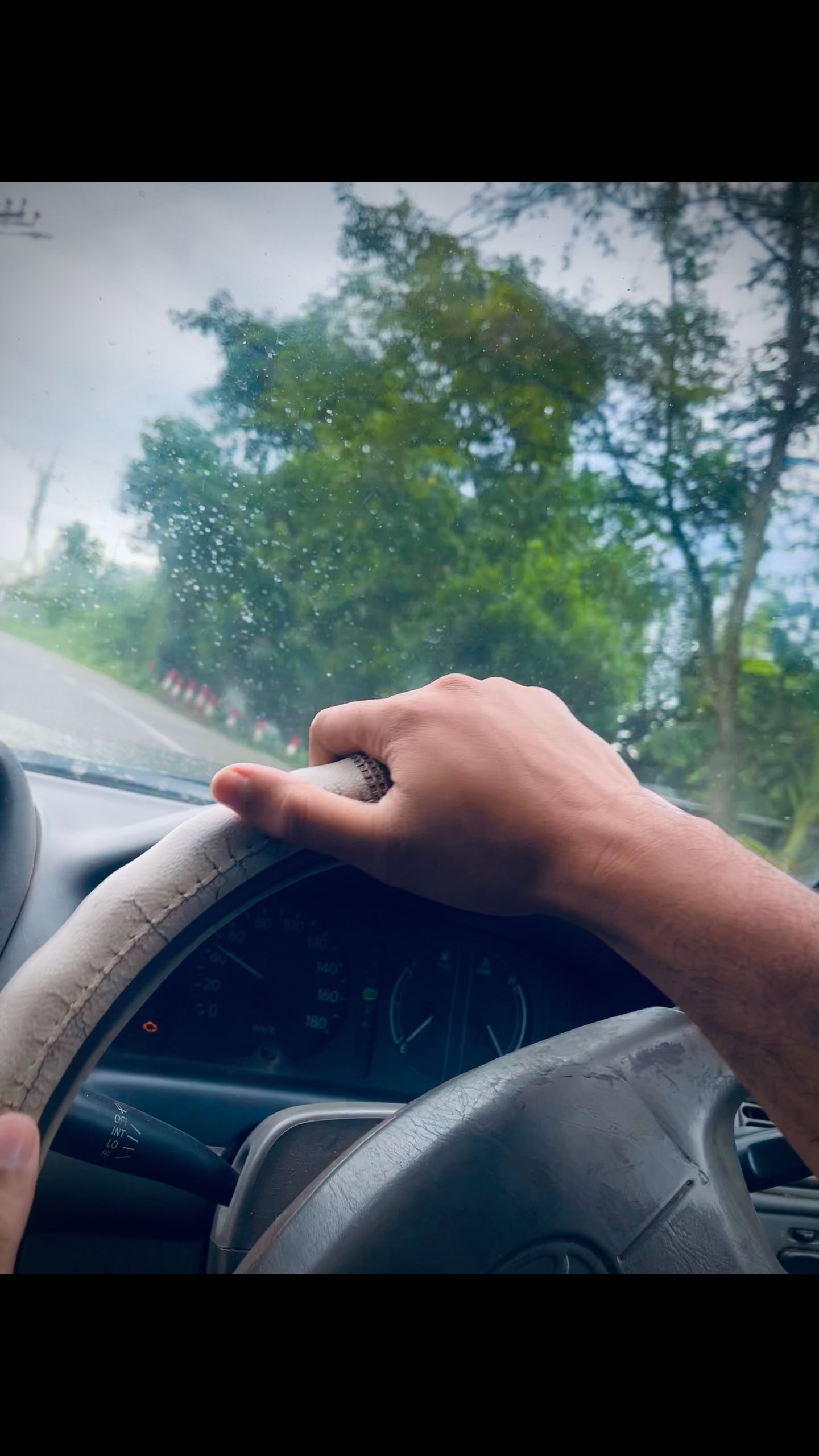 drive in rain ☔️ 