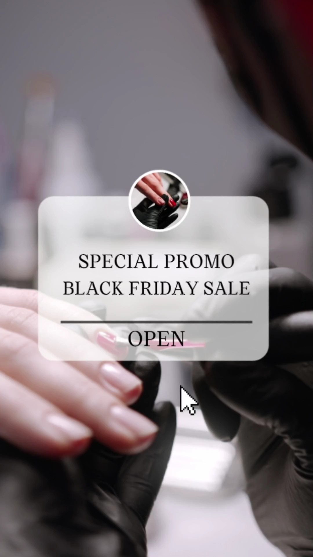 Beauty Industry Black Friday Usage Process Minimalist Style