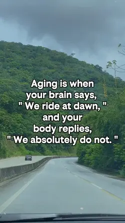 Aging is when ur