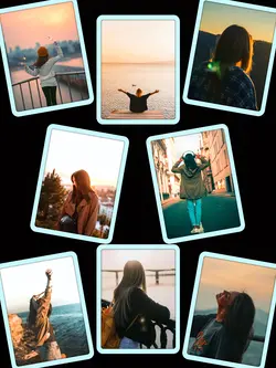Aesthetic 8Pic Frame
