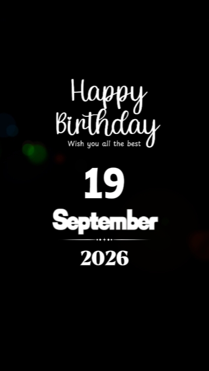 HBD BROTHER 19 SEPT 