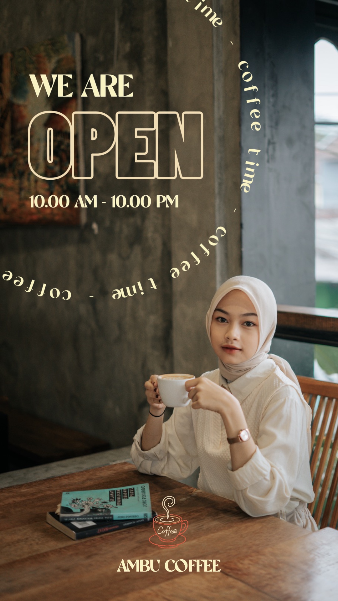 We are open