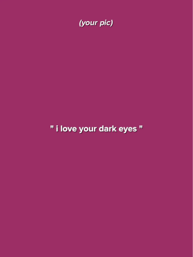 I love Ur Dark Eye