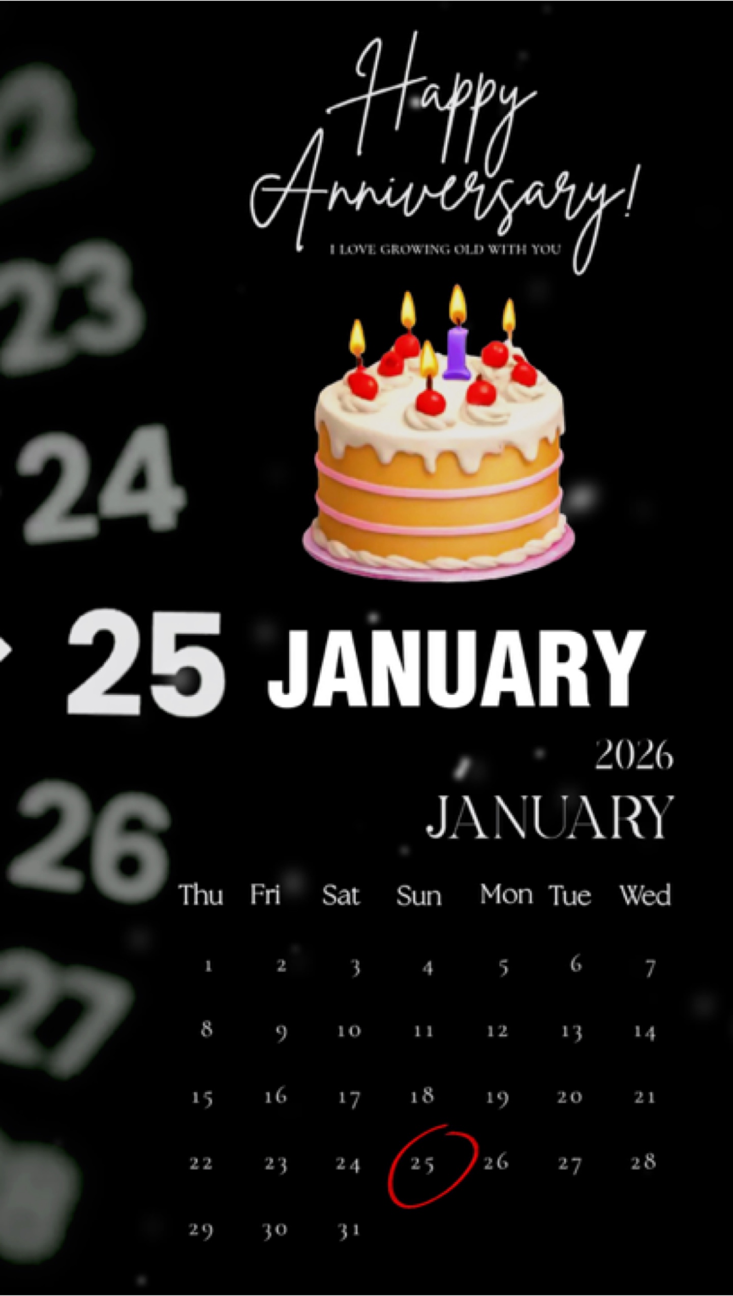 HAPPY ANNIVERSARY 