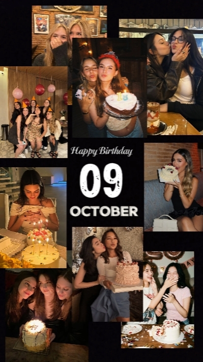ANNIVERSAIRE 09 OCTOBRE