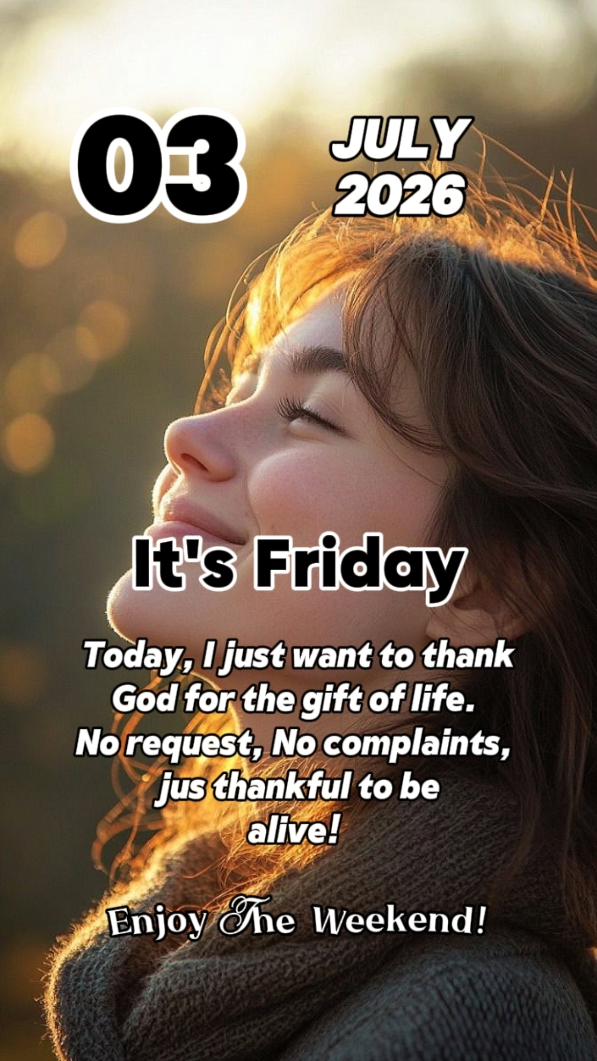 it's Friday 