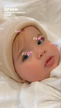 Öpsem bebek gözleri