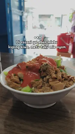 metu tuku mie ayam