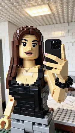 Lego photoshoot