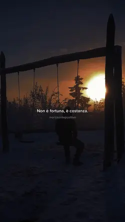 NON È FORTUNA.