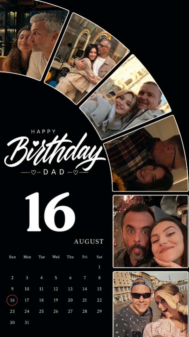 ANIVERSÁRIO PAI 16 DE AGOSTO