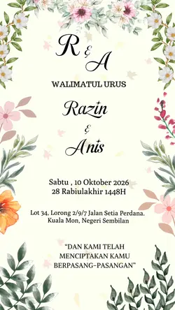 kad kahwin