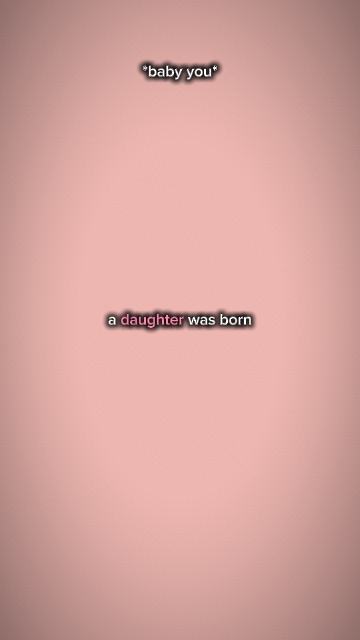 a daughter was born 
