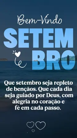 bem vindo setembro 