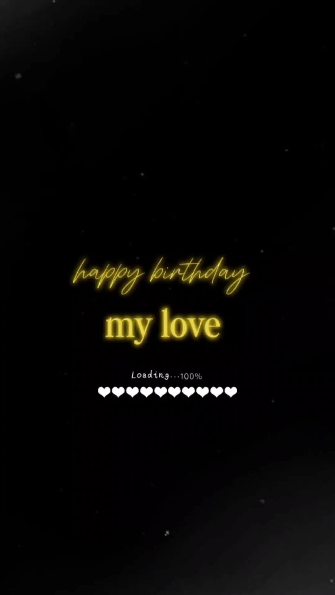 selamat ulang tahun cintaku