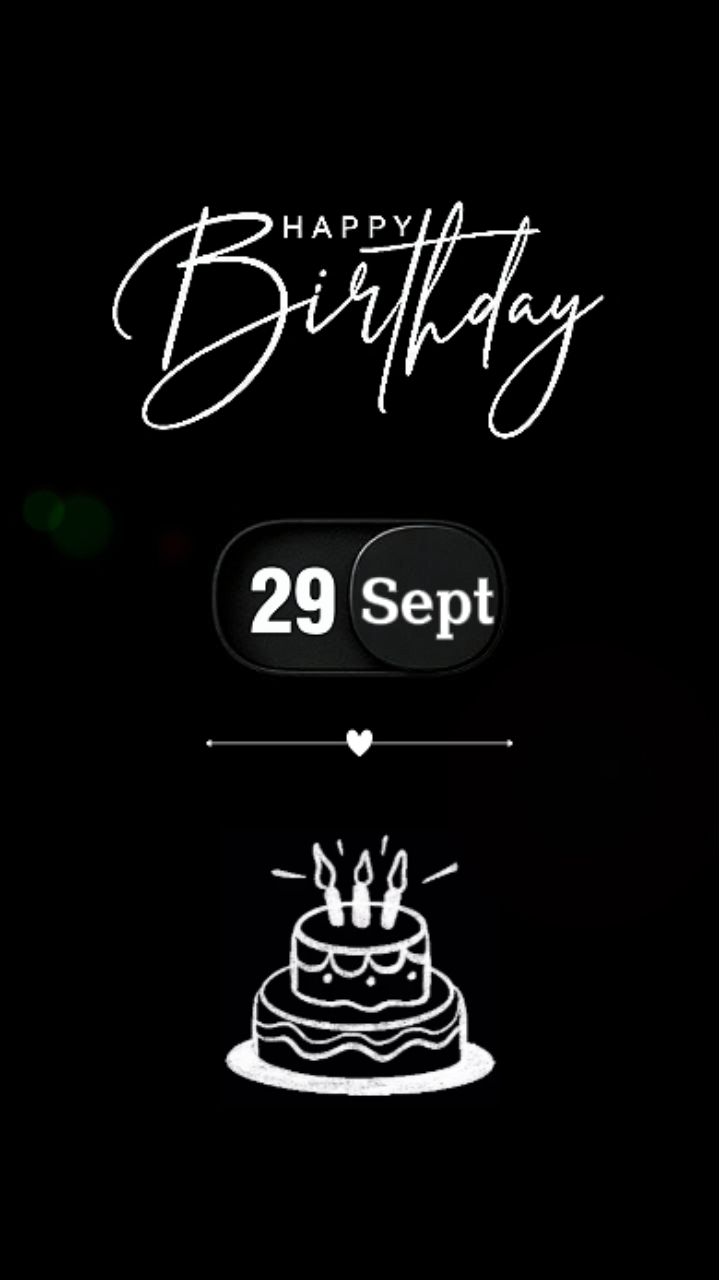 Birthday 29 septembe