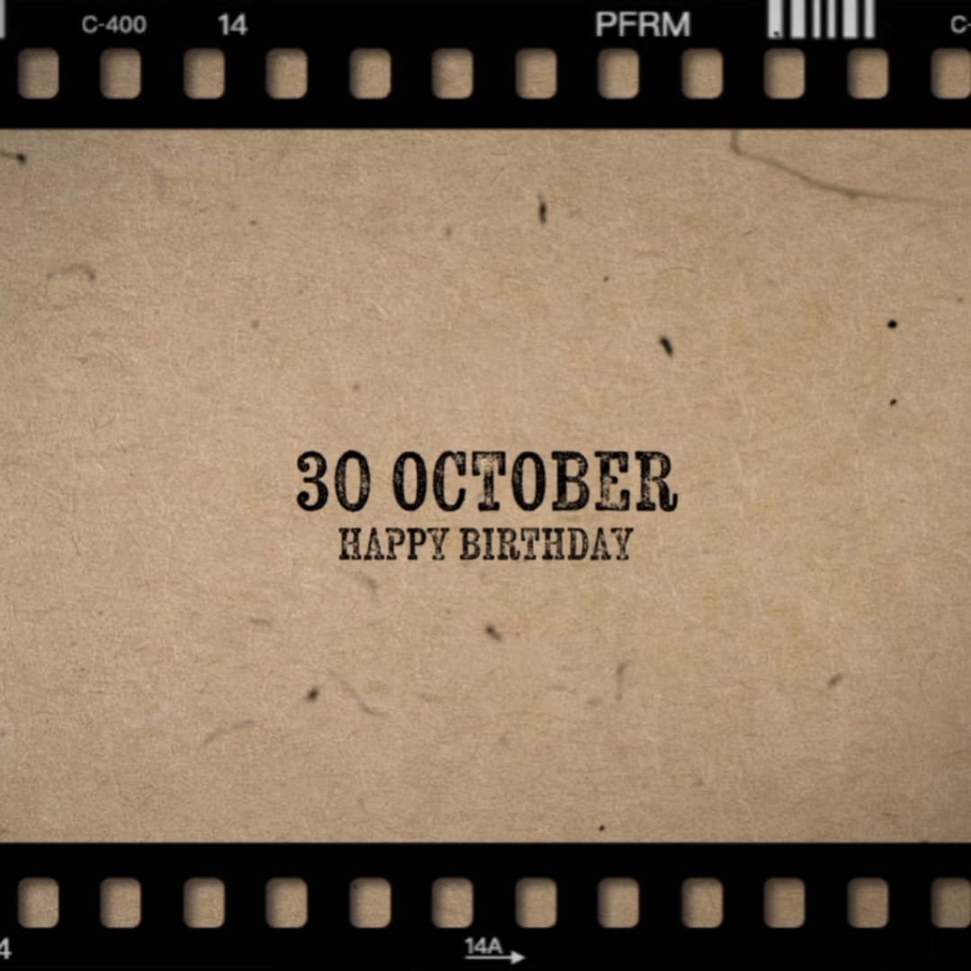 happy birthday 30oct