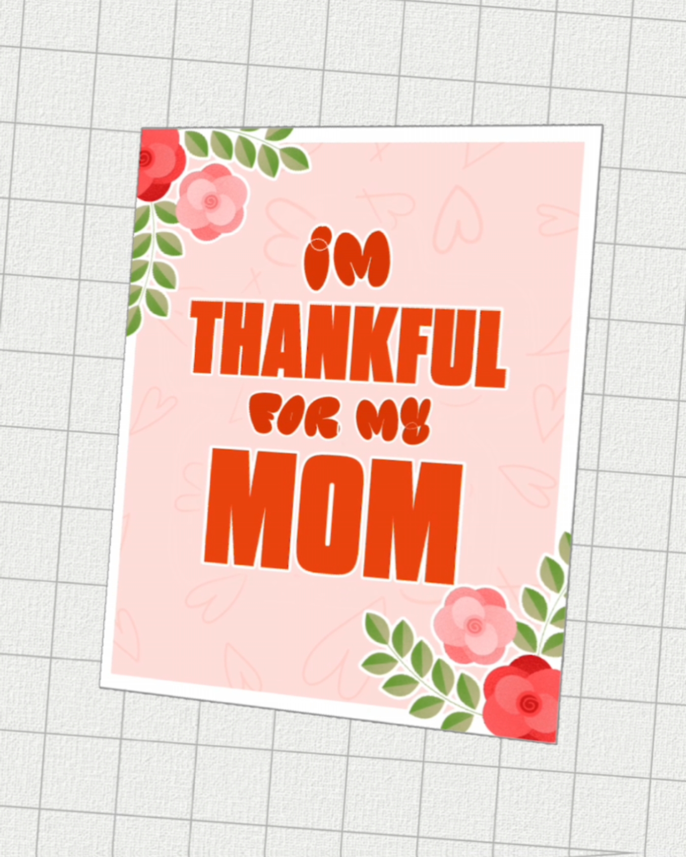 Gracias mamá.