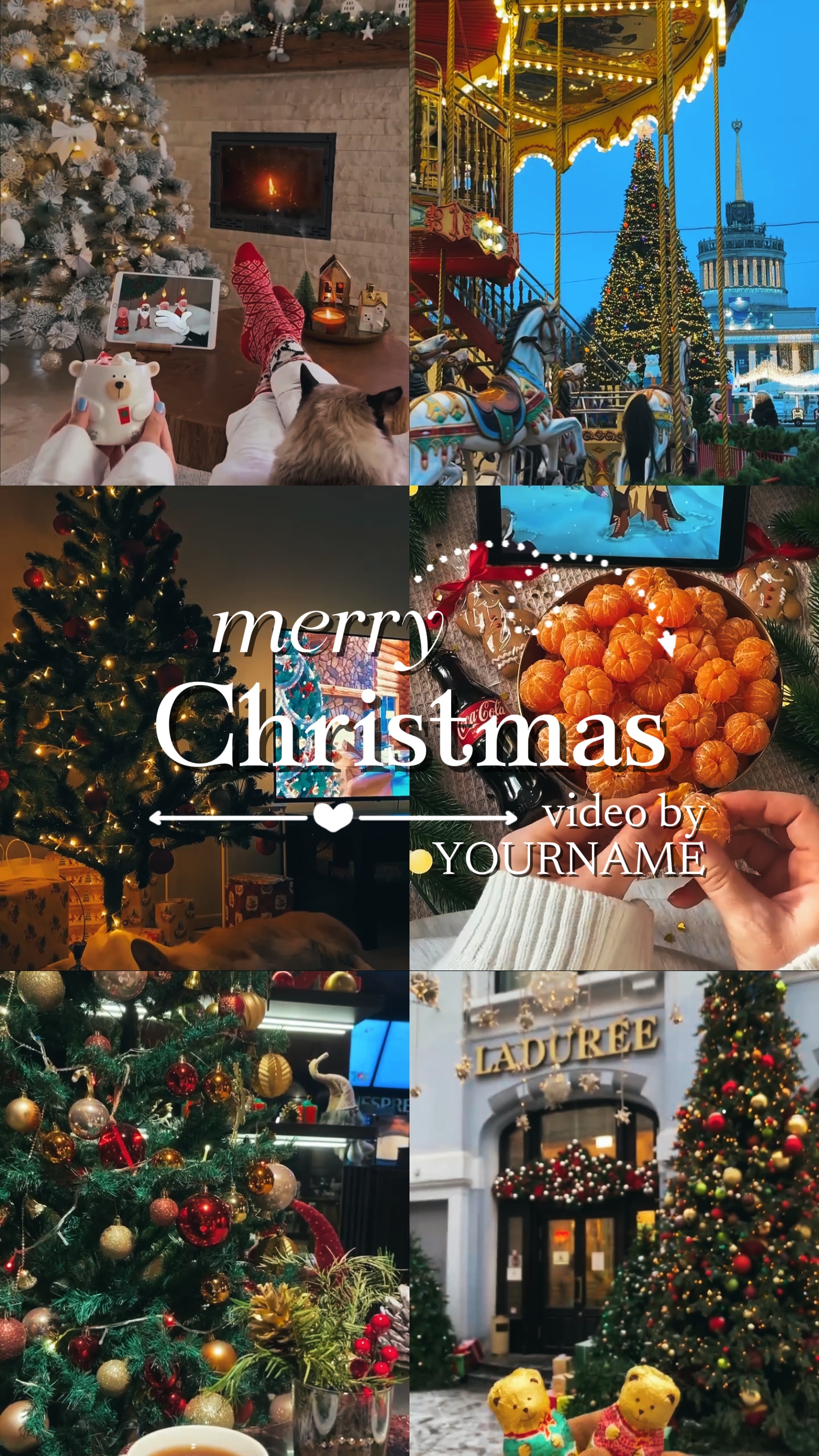 Volcado de videos navideños
