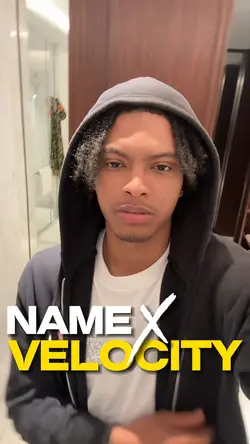 name x velocity 😍🌟