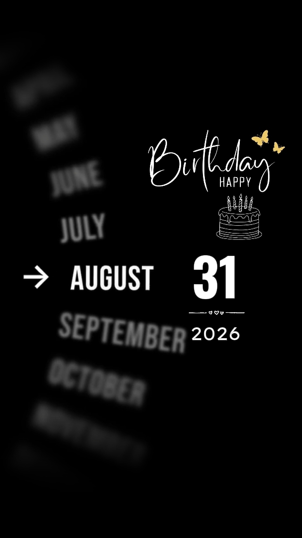 CUMPLEAÑOS HIJA 31 DE AGOSTO