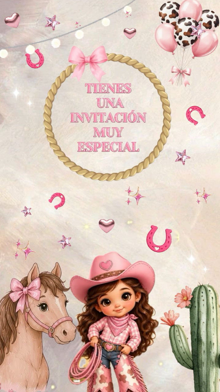 Invitación Vaquera